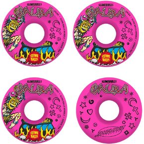 60mm Salba Witch Doctor Pink 78a Slime Balls Skateboard Wheels in Saudi Arabia