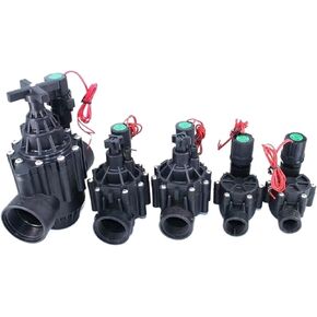 1PCS 3/4" 1" Normally Closed Solenoid Valve Water 220V 12V 24V Nylon Valve(1",24VDC) in Kuwait
