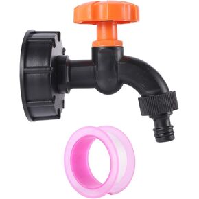 1/2" Thread Adapter S60 IBC Tank Water Tank Aquarium Tap Replacement Drainage Fitting Garden Irrigation Water Supply Valve(As Photo shows-03) in Kuwait