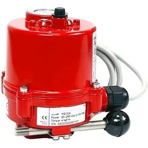 1 قطعة HQ-004 سلسلة ربع بدوره المحرك مع التبديل اليدوي IP67 220 فولت 110 فولت 24 فولت محرك رمح 11 مللي متر (220VAC) in Kuwait