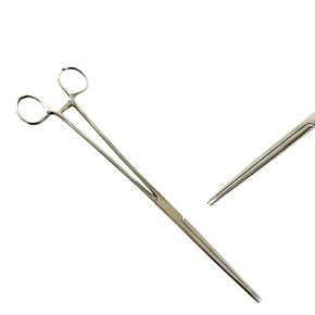 Straight Pean Hemostat Forceps 12", Locking Long Clamps - Full Serrated Stainless Steel, for Nurses, Fishing - 1 Each in Kuwait