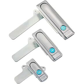 Zinc Alloy Flat Lock Industrial Stamping Bounce Lock Machine Equipment Cabinet Flat Lock 1Pcs(Large) in Kuwait