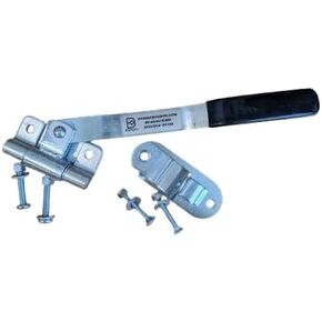 Trailer Cargo Side Door Latch Welded Cam Bar Lock Single Point Tuck Under Hinge-Hasp- Mounting Hardware-Zinc Plated. Applications used on narrow margin door frame with less mount area. in Kuwait
