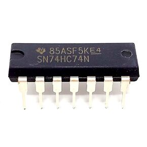 SN74HC74N 74HC74 Dual D-Type Positive-Edge-Triggered Flip-Flops with Clear and Preset Breadboard-Friendly (Pack of 5) in Kuwait