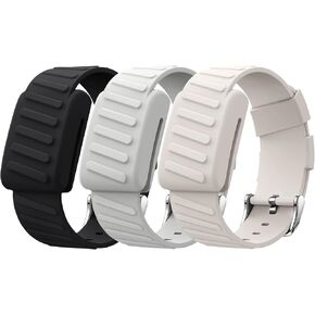 Silicone Sport Band Compatible for Whoop 4.0 Band Men Women, Soft Breathable Adjustable Waterproof Replacement Wristbands Straps for Whoop Band 4.0 in Kuwait