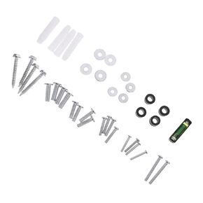 Heavy Duty TV Mounting Screws Set Universal Iron Screws for Wall Mount Brackets for TV Mounting Accessories Includes Anchors and Fasteners in Kuwait