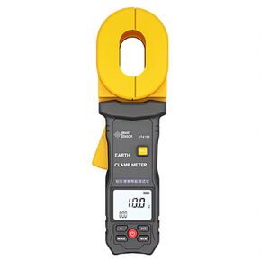 Digital Clamp Meter Multimeter, Ground Earth Resistance Tester with LCD Display Alarm Clamp Ammeter, Earth Leakage Voltage Tester (0.01Ω-1200Ω) in Kuwait