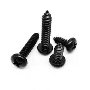 M1.4 M1.7 M2 4/5/6/8-16mm Black-zinc 304 A2-70 Stainless Steel Cross Pan Round Head Screw 100Pcs(14mm,M2 100pcs) in Kuwait