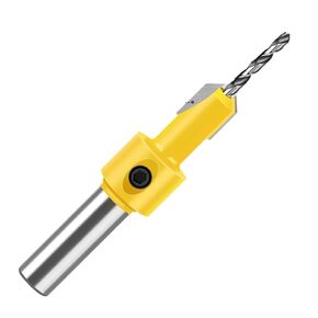 1pc 8mm 12mm Woodworking Countersink Drill Perforator Alloy Head Hole Drill Wood Screw Mounting Step Drill Bit(3X10mm) in Saudi Arabia