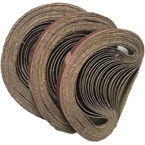 ماكينة صنفرة الحزام، شريط صنفرة كاشط 10 قطع 457 * 13 مم أحزمة صنفرة كاشطة P40-240 ملحقات مطحنة حزام الطحن الخشن إلى الناعم (80) in Kuwait