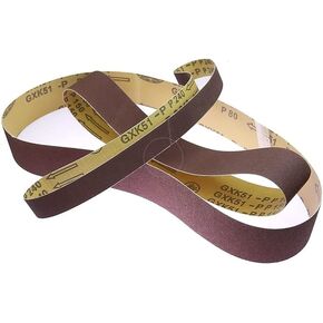 ماكينة صنفرة الحزام، شريط صنفرة كاشط قطعة واحدة p120 915/762/760/686 * 25/40/50 مم شريط حزام صنفرة كاشط لتلميع الخشب الناعم المعدني (760 × 40 مم) in Kuwait