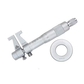 مجموعة الميكرومتر الداخلي، مقياس ثقب الثقب، النطاق: 25-50 مم، الدقة: 0.01 مم، المقياس + حلقة المعايرة in Kuwait