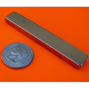 مغناطيس النيوديميوم القوي للغاية N45 3 × 1/2 × 1/4 شريط مغناطيسي دائم، أقوى وأقوى مغناطيسات الأرض النادرة في العالم بواسطة المغناطيس التطبيقي in Kuwait