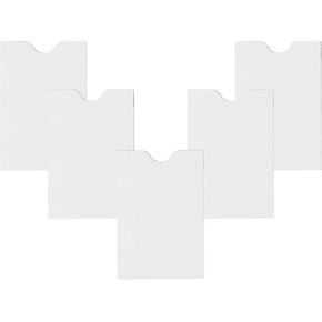 أكمام بطاقات المفاتيح، 2 3/8 بوصة × 3 1/2 بوصة، أبيض، ورق قوي، 500/صندوق in Kuwait