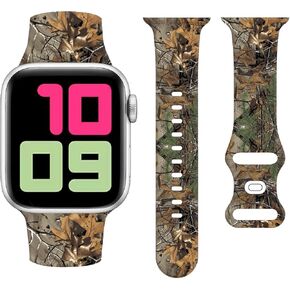 أحزمة ساعة رياضية متوافقة مع سوار ساعة Apple 38 مم 40 مم 41 مم للنساء والرجال، سوار معصم بديل من السيليكون الناعم القابل للتعديل لسلسلة iWatch 7 6 5 4 3 2 1 SE 2 in Kuwait