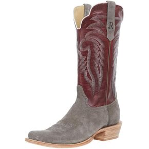 R Mens Black Rough Out 13In Black Cowhide Top Cutter Toe Boot Black 11 D in Kuwait