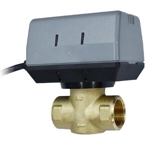 1/2'' 3/4'' 1'' Brass Motorized Electric Globe Valves Ac220v Two Way Stop Shut-Off Valve in Saudi Arabia