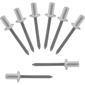 Litoexpe 120 قطعة 3/16 بوصة × 5/8 بوصة مسامير ألومنيوم مغلقة النهاية مع مغزل فولاذي، 4.8 × 10 12 16 مم مسامير بوب in Kuwait