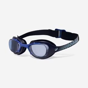 NABAIJI Swimming Goggles Size L, Blue Green with Blue Tinted Lenses, Anti-Fog, UV Protection, Adjustable Nose Bridge in Kuwait