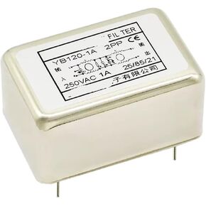 YB120-1A/3A/6A/10A قسم مزدوج معزز PCB لوحة دوائر كهربائية من نوع دبوس مرشح الطاقة 220 فولت مضاد للتدخل (YB120-10A) in Kuwait