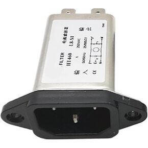 Single-Phase 220V AC Socket Power Filter HT460-10-L8-S1 10A 6A(HT460-6L8-S1 6A) in Saudi Arabia