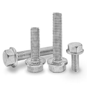 M6 × 80 مم 10 قطع من البراغي ذات الرأس السداسي ذات الحواف شديدة التحمل، ومسامير الرأس السداسية ذات الحافة، من الفولاذ المقاوم للصدأ 304، متري ملولب بالكامل، لمسة نهائية لامعة in Kuwait