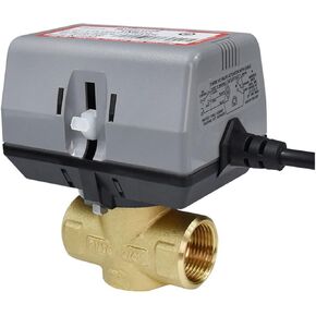 3/4'' 1'' 2 Way Brass Motorized Shut-Off Valve AC220V with VC6013 Fan Coil Electric Globe(1 Inch) in Saudi Arabia