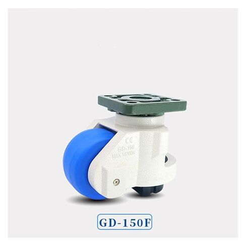 حزمة واحدة من عجلة Fuma Gd-150f، معدات عجلات عالمية قابلة للتعديل تدعم ملف الألومنيوم للقدم in Kuwait