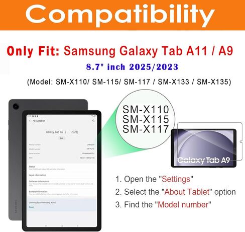 [2 Pack] Lnuyefn Screen Protector For iPad 9th/8th/7th Generation iPad 10.2" Inch 2021/2020/2019 Release Tempered Glass Film Guard (Model:A2602/A2603A2270/A2428/A2197/A2198/A2200, Pencil Compatible 9HD Clear Bubbles-Free Anti-Scratch Sensitive Dropproof in Kuwait