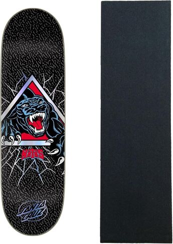 Santa Cruz Skateboard Deck Natas Shattered Panther VX Tri-X 9.0" x 32.15" with Grip in Saudi Arabia