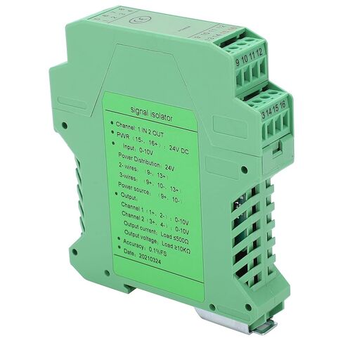 عازل تيار مستمر، عازل تيار ABS 1 في 2 مناسب لجهاز إرسال مكون من سلكين و3 أسلاك in Kuwait