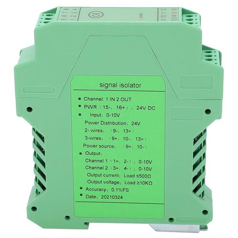 عازل تيار مستمر، عازل تيار ABS 1 في 2 مناسب لجهاز إرسال مكون من سلكين و3 أسلاك in Kuwait