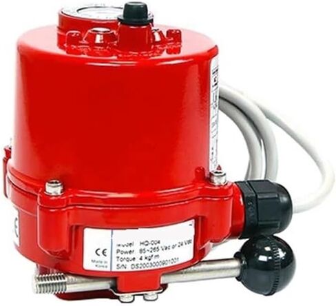 1 قطعة HQ-004 سلسلة ربع بدوره المحرك مع التبديل اليدوي IP67 220 فولت 110 فولت 24 فولت محرك رمح 11 مللي متر (220VAC) in Kuwait