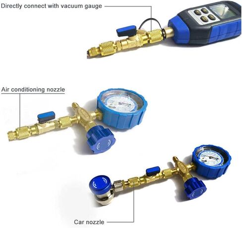 G1/4 '' النحاس التبريد الكرة صمام محول المبردات الكرة صمام موصل in Kuwait