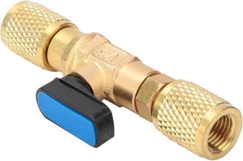 G1/4 '' النحاس التبريد الكرة صمام محول المبردات الكرة صمام موصل in Kuwait