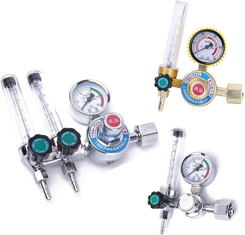 Single Pipe/Double Pipe Argon Regulator Gas Pressure Reducing Valve Argon Pressure Reducer Flow Meter Decompression Table(TYPE3) in Kuwait