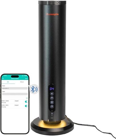 Waterless Hotel Scent Diffuser Waterless Essential Oil Aromatherapy Diffuser with Timer, 1500 Sq Ft Coverage Fit for Home, Office, Large Space, Bedroom & Spa-Champagne in Saudi Arabia