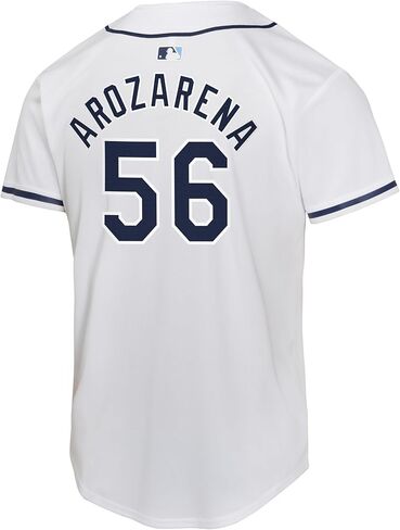 راندي أروزارينا تامبا باي رايز #56 MLB البيسبول للأطفال الشباب 4-20 لون الفريق الأبيض لاعب المنزل جيرسي in Saudi Arabia