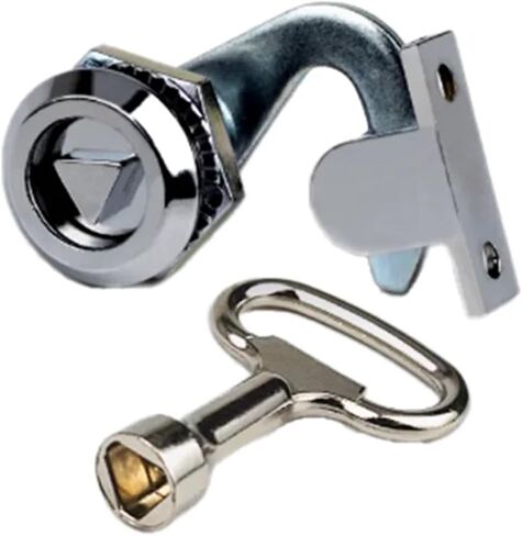 MS705 Zinc Alloy Body Lock Triangle Solt Cam Adjustable Quarter Turn Locks 1Pcs(62mm) in Saudi Arabia