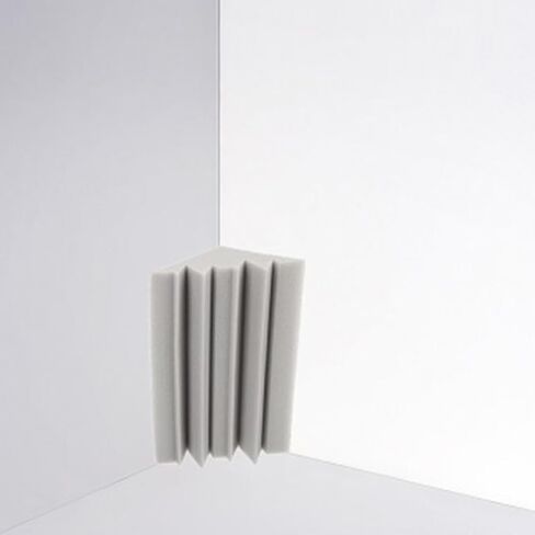 Toddmomy 4Pcs Bass Traps, Acoustic Foam Corner Panels, 9.4" x 4.7" x 4.7" Sound Proof Acoustic Treatment Panel, Low Frequency Sound Absorber for Studio, Home, Theater in Kuwait