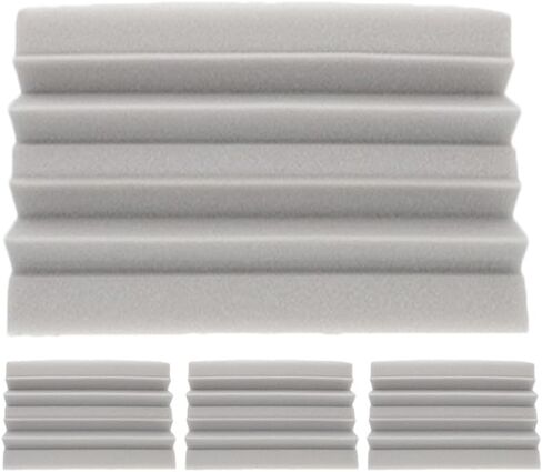 Toddmomy 4Pcs Bass Traps, Acoustic Foam Corner Panels, 9.4" x 4.7" x 4.7" Sound Proof Acoustic Treatment Panel, Low Frequency Sound Absorber for Studio, Home, Theater in Kuwait