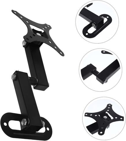 POPETPOP Adjustable Computer Monitor Wall Mount Bracket Fixed TV Wall Bracket for Screens Up 32 Space-Saving Design in Saudi Arabia