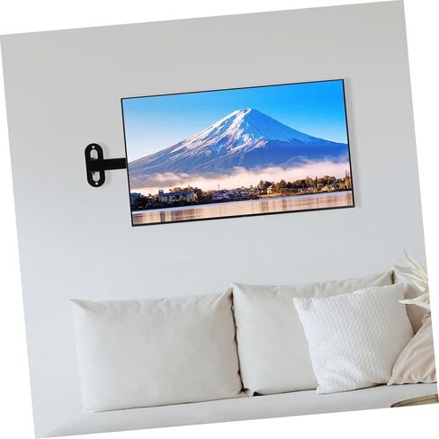 POPETPOP Adjustable Computer Monitor Wall Mount Bracket Fixed TV Wall Bracket for Screens Up 32 Space-Saving Design in Saudi Arabia