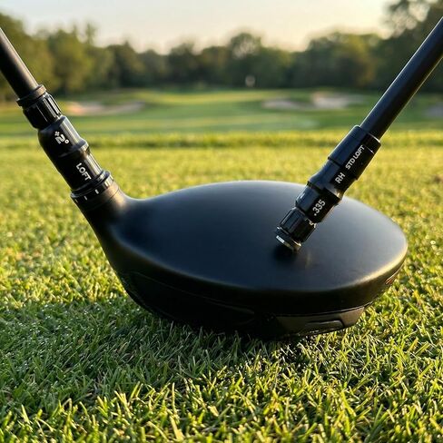 كم محول عمود الجولف .335 لسائق RH وFairway Woods - متوافق مع Taylormade M1-M6، SIM، SIM2، QI10، Stealth & Callaway Rogue - دور علوي قابل للتعديل، طقم تثبيت كامل (قطعتان) in Saudi Arabia