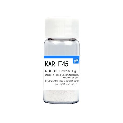 الأطر المعدنية العضوية MOFs MOF-303 (Al) مسحوق أبيض KAR-F45 مثالي لتخزين الغاز وفصله والتحفيز، CAS: 2050043-41-7 (10 جرام) in Saudi Arabia
