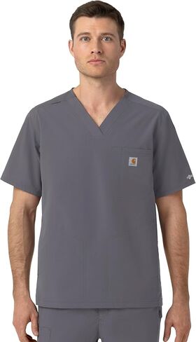Carhartt Men's Men's Ripstop V-Neck Scrub Top in Saudi Arabia