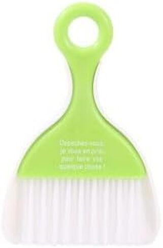 Creative Mini Broom & Dustpan Set, Desktop Cleaning Brush for Computer Keyboard, Small Sweeping Kit for Home Office Desk Tidy (Blue) in Saudi Arabia