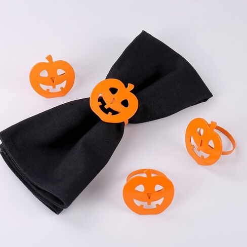 مجموعة حلقات المناديل الذهبية من ونليكس مكونة من 12 قطعة، حلقات منديل أنيقة عصرية أنيقة حلقات منديل لطيفة مصقولة، حلقة حامل منديل لحفلات الزفاف وحفلات الخطوبة (عقدة لا نهاية لها-ذهبي) in Kuwait