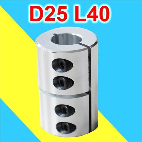 مقرنة D25L40 8x8 8x10 10x10 مللي متر جامدة اقتران رمح قضيب القسم محرك متدرج باستخدام الحاسب الآلي آلة نحت المسمار 1 قطعة (8x12) in Kuwait