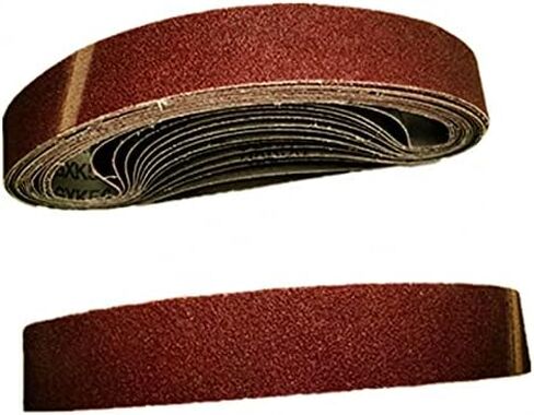 حزام ساندر، شريط كاشطة من ورق الصنفرة 10 قطع 533 * 30 مم حزام سنفرة 40-1000 شريط كاشط حزام شاشة صنفرة ورق تلميع (400) in Kuwait